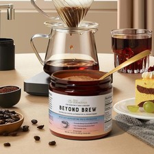 Live Conscious Beyond Brew Mushroom Coffee 7-in-1 Cacao Energy Focus Gut