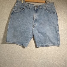Wrangler Vintage Mens 38x30 Made in USA 100% Cotton Stone Wash Jeans