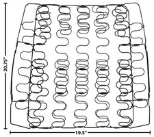Seat Back Spring 1964-65 Chevelle El Camino 1962-65 Lemans Gto Skylark Cut Seat Back Spring 1964-65 Chevelle El Camino 1962-65 Lemans Gto Skylark Cut