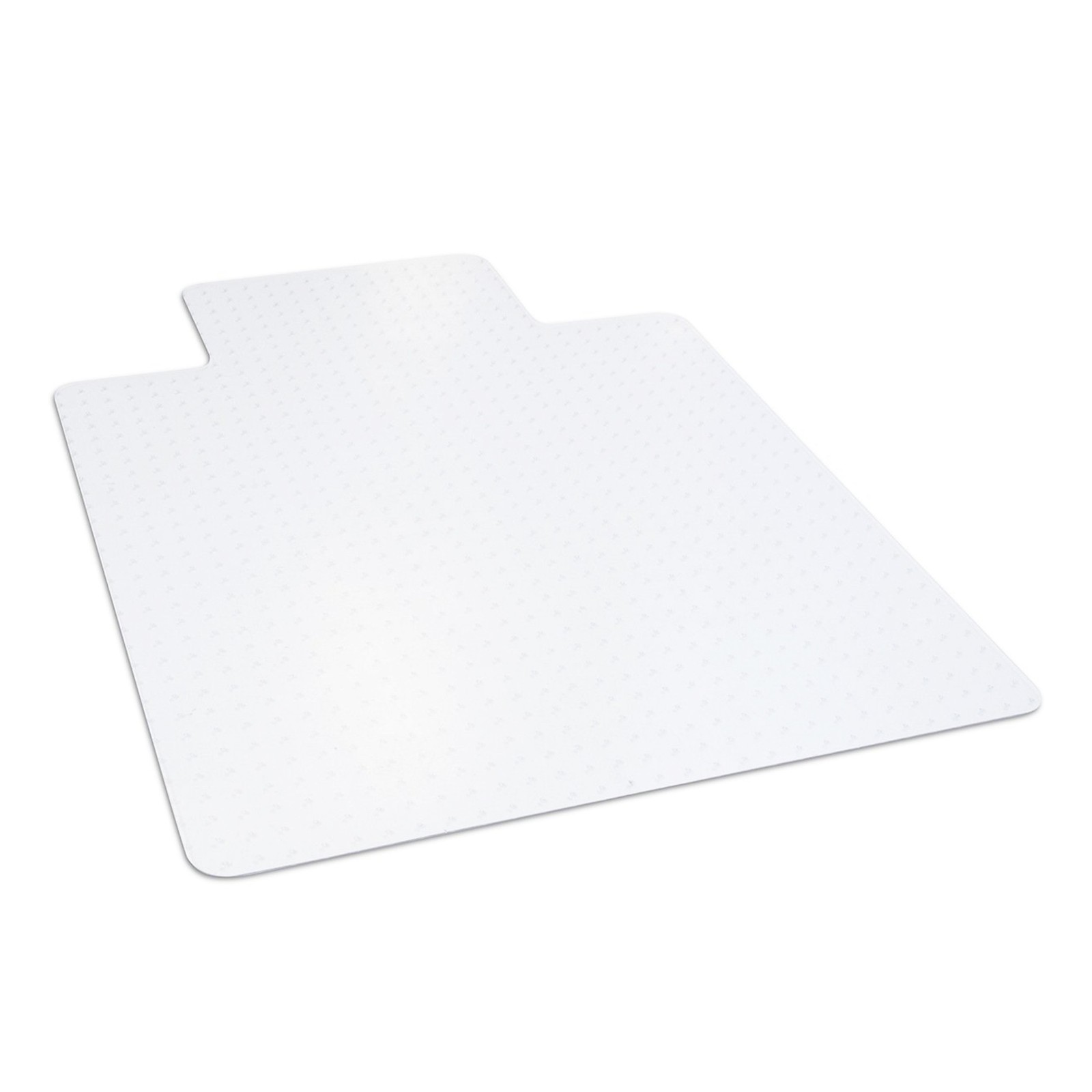 Mat For Low Pile Carpet With Lip, 36" X 48", Clear
