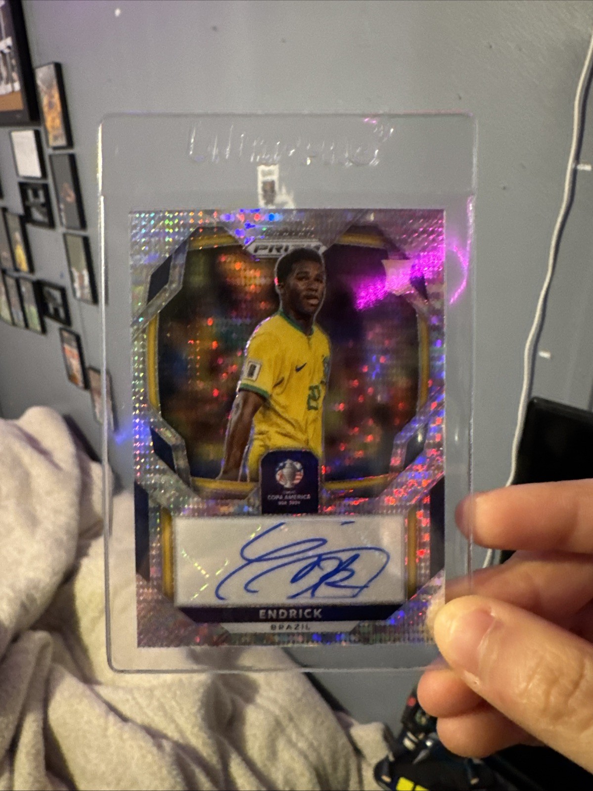 2024 Panini Prizm CONMEBOL Copa America - Signatures Endrick #S-E (AU)