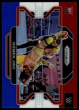 2022 Panini Prizm WWE #81 Ikemen Jiro Red, White and Blue
