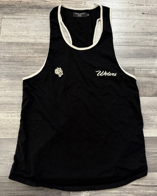 DARC SPORT ブラックタンクトップ Darc Sport Tank Top Mens XL Wolves No Weapon /1000 Black Workout