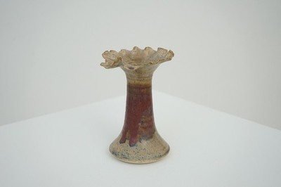 Studiokeramik Vase signiert handgefertigt Art Pottery Kunstkeramik 50er 60er