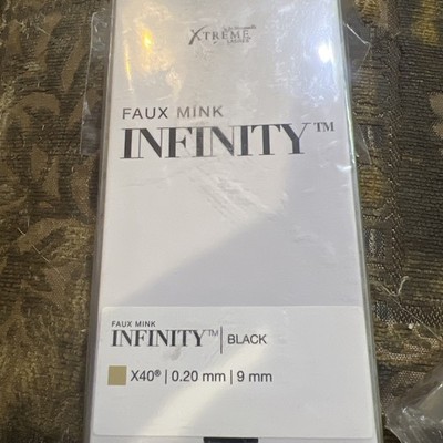 Xtreme Lashes FAUX MINK INFINITY Eyelash Extensions X40 (C Curl) .20mm 9mm BL