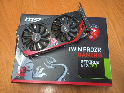 MSI Twin FROZR NVIDIA GeForce GTX 760 Gaming OC 4GB