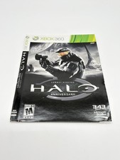 Halo Combat Evolved Anniversary Xbox 360 Manual Cover Art Inserts Only