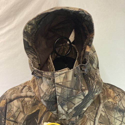 10X Waterproof Camo Parka Hunting Jacket RealTree Hardwoods Removable Hood 2XL - Picture 19 of 24