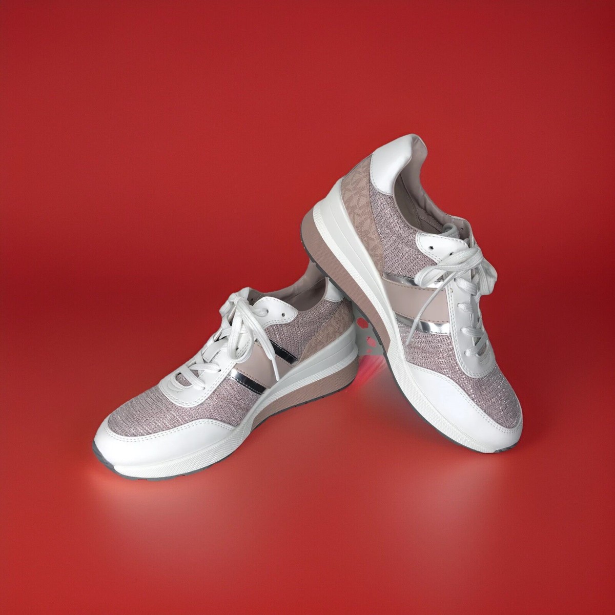 マンベス Alexander McQueen Oversized Sneaker 'Burgundy Crocodile