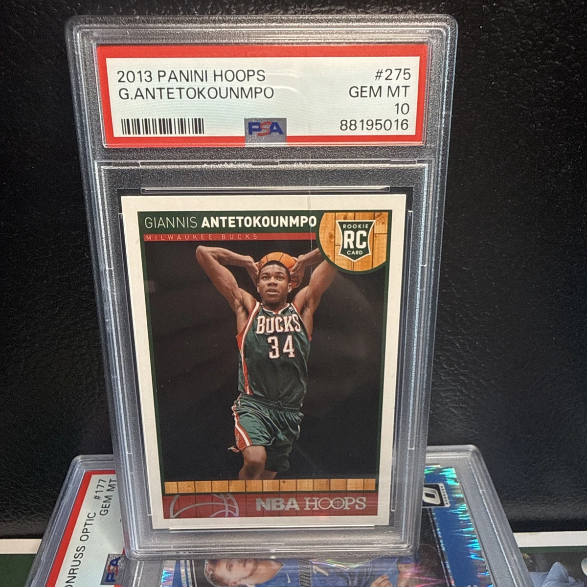 Giannis Antetokounmpo 10 Graded Basketball Rookie Sports Trading