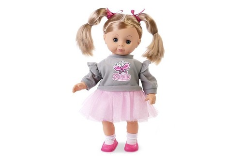 5901811168086 Poupée Natalia en pull gris, parle polonais, outlet 39 cm Artyk
