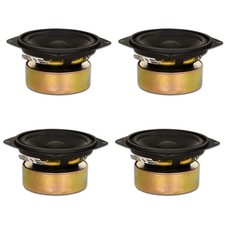 4 Goldwood Sound GW-204/8S Shielded 4" Woofers 70 Watts each 8ohm Speakers