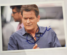 Charlie Sheen amerikanischer Schauspieler, bekannt aus Platoon   Wall Street