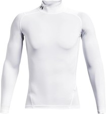 Under Armour langärmliges weißes Oberteil T-Shirt für Herren – 1369606 – UK-Größe Small