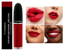 MAC 134 RUBY PHEW Retro Matte Liquid Lip Color Lipstick 0.17 FL OZ. NIB