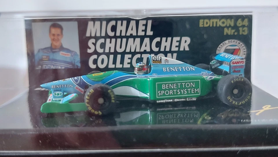 Michael Schumacher Collection Edition 64 Nr. 1, 13 + 15 Benetton Ford +Renault - Bild 3 von 4
