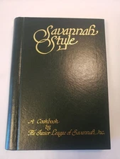 Vintage Savannah Georgia Southern Cookbook -- Savannah Style -- Spiral Bound HC