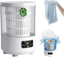 Mini Lavadora Portátil,4L Gran Capacidad Ropa Interior Lavadora,Con b