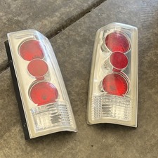 1985-2005 For Chevychevrolet Astro Van Gmc Safari Chrome Rear Brake Tail Lights