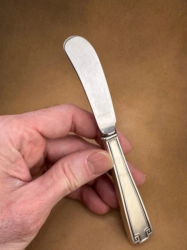 Etruscan by Gorham Sterling Silver Hollow Handled Butter Spreader Paddle Blade6"