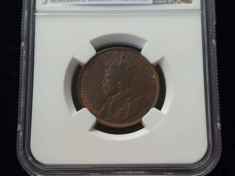 Canada 1918 1 Cent NGC Graded MS64 BN 2892725-004 - Image 3 of 4