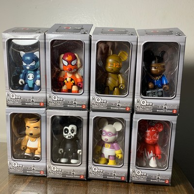 Collection Qee Toy2r Brooklyn Edition 2 - Set Complet De 8 Figurines - 2,5" - Occasion