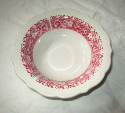 Syracuse China Strawberry Hill Restaurant Ware 6-3/8'' Rim Cereal Bowl