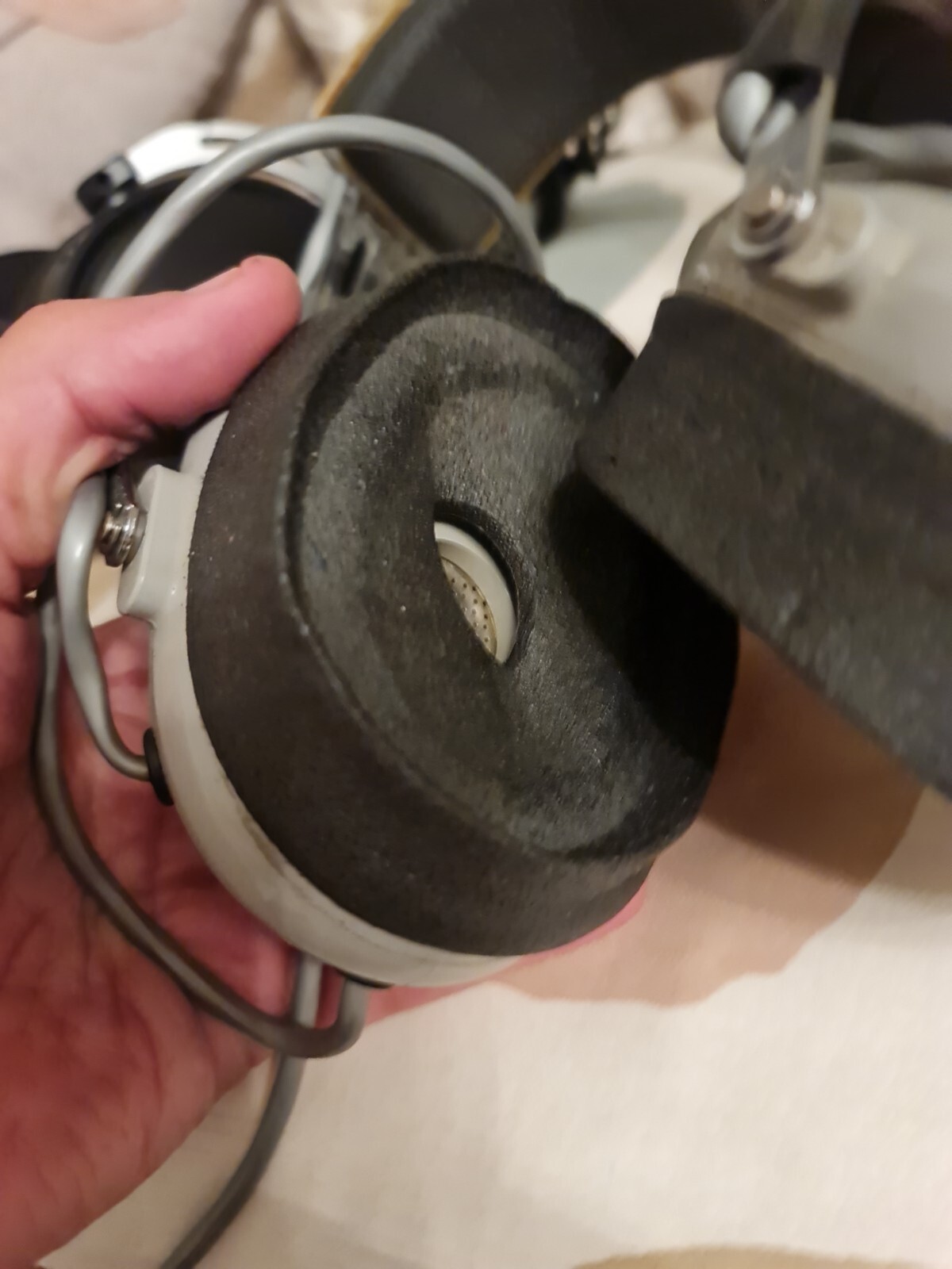 David Clarke Aviation Style Vintage Headphones . eBay