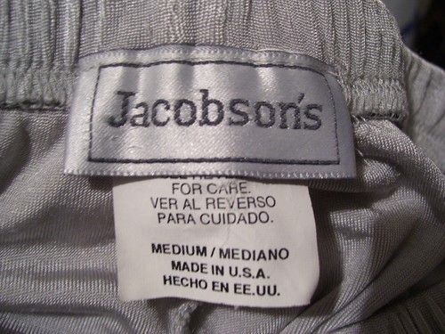 Women’s Grey Pants Size Medium Comfortable Cool Fabric by Jacobson's New - Picture 4 of 4