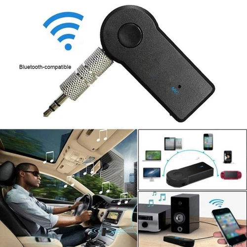 Bluetooth Audio Adapter KFZ Receiver AUX Kabel Auto Empfänger Geschenk K9R D3P7