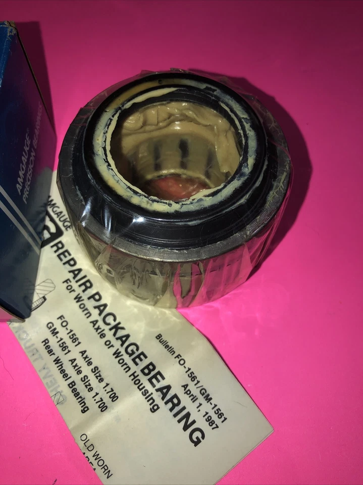 🔥🔥🔥Amgauge GM1561 OEM 9439561 cojinete de rueda para ejes desgastados hecho en EE. UU. Foto 2 de 4