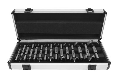 PAULIMOT Forstnerbohrer-Set 15-teilig, 10 - 50 mm