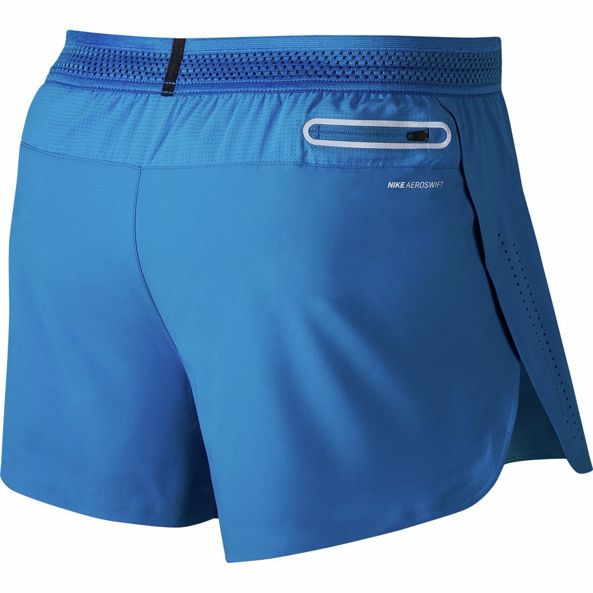 Nike Aeroswift Mens Blue 4in Running Shorts Lined Reflective Size  