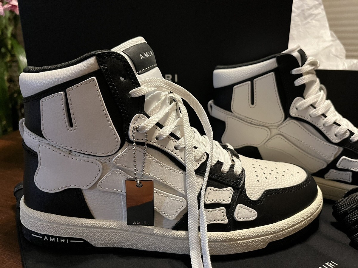 SALE ◆ AMIRI アミリ ◆ Skeleton High Top スニーカー ◆ Amiri Skeleton Sneakers 37 | eBay