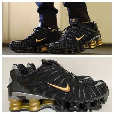 nike shox nz dorados