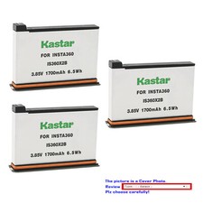 Kastar Replacement Battery Pack for Insta360 ONE X2 Polymer Battery CINOSBT/C