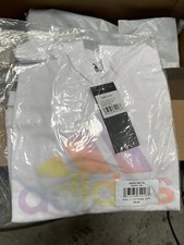 adidas Girl's French Terry Logo Hoodie S  7/8  