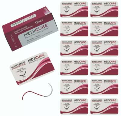 Suture Practice Surgical PROLENE Kit (12PK) For Educational & Prof.Nahtmaterial
