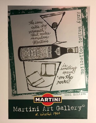 Andy Warhol, 2001 (62S) - MARTINI ART GALLERY - Original Poster 68