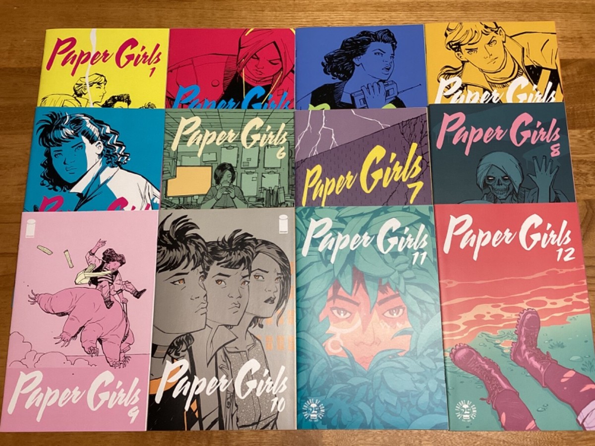 Paper Girls Issues 1-12 (2015) Brian K. Vaughn & Cliff Chiang | eBay