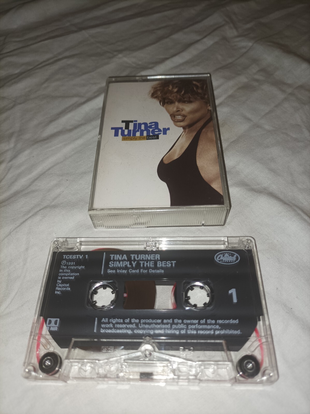 Tina Turner Simply The Best Cassette TESTED