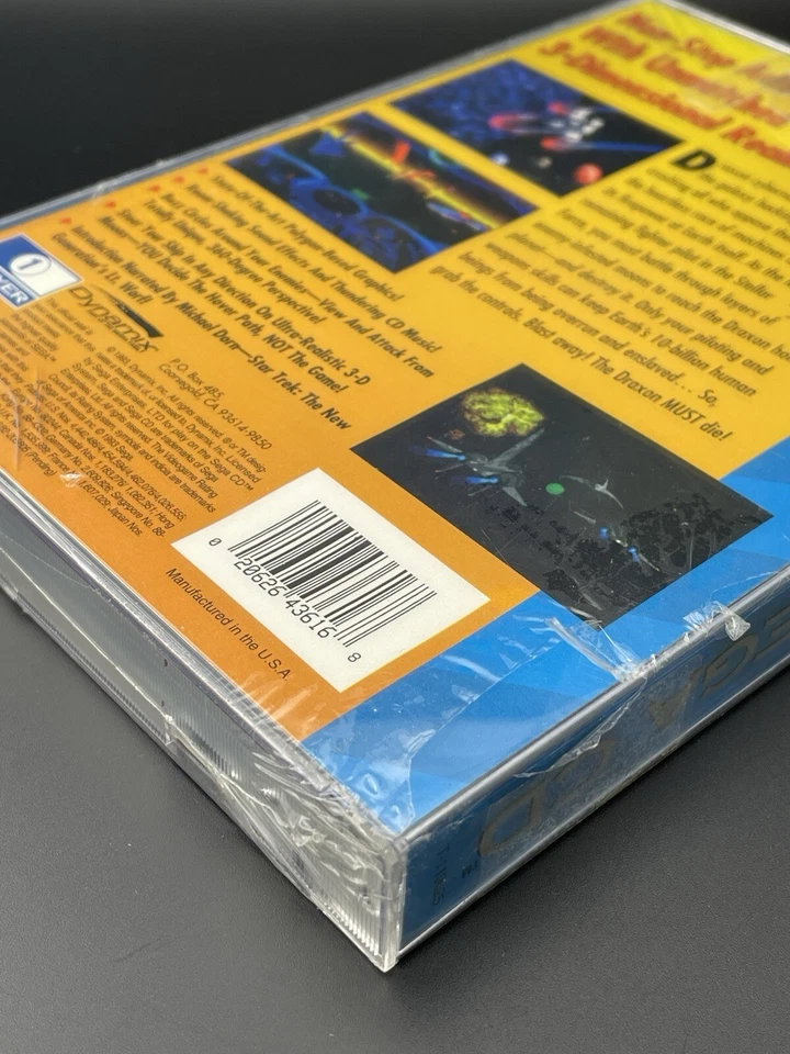 Stellar-Fire (Sega CD, 1993) New Factory Sealed - Image 3 of 3