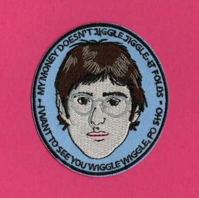 Louis Theroux Jiggle Jiggle Rap Patch leicht aufbügeln nähen seltsame Wochenenden Hip Hop 