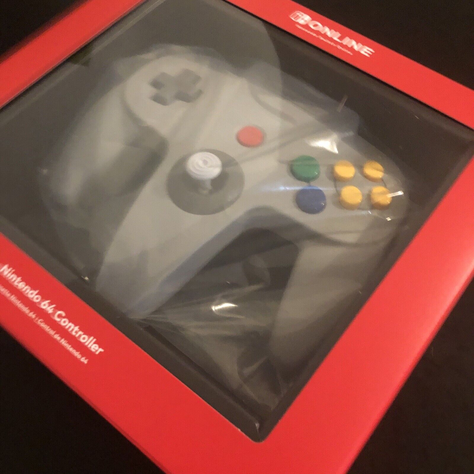 Nintendo N64 Wireless Controller for Switch Online Games IN HAND BRAND NEW!  45496883140