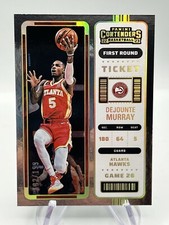 2022-23 Panini Contenders First Round Ticket #53 Dejounte Murray /199