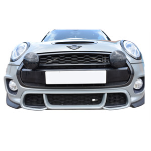 Calandre Avant Noir Brillant ABS Pour Mini Cooper S & JCW (2010-2014) - Modèles R55 à R61 - Marque JES