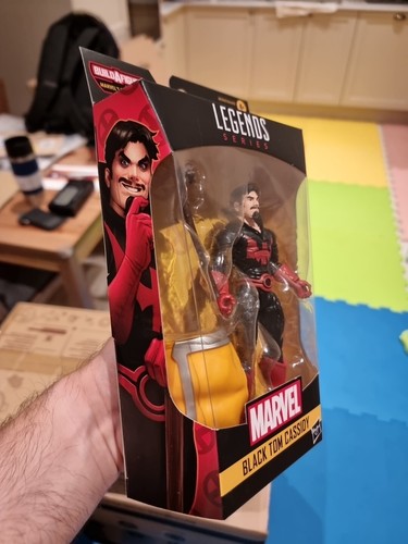 Marvel Legends Black Tom Cassidy Action Figure 2020 Strong Guy BAF Series - Picture 5 of 10