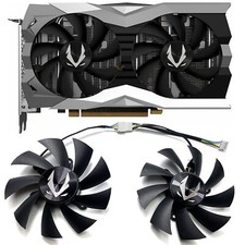 For ZOTAC/Sotai GTX1660ti 1660SUPER RTX2060 AMP Graphics Card Fan Cooling Fan