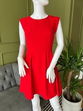 Topshop Dress red a-line dress size Uk 6