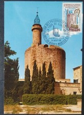 Carte Premier Jour Timbre N° 1566 Tour De Constance Oblitéré Aigues-Mortes 1968
